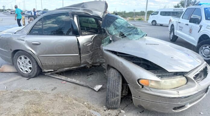 Joven de 22 años sufre accidente grave en Nuevo Laredo