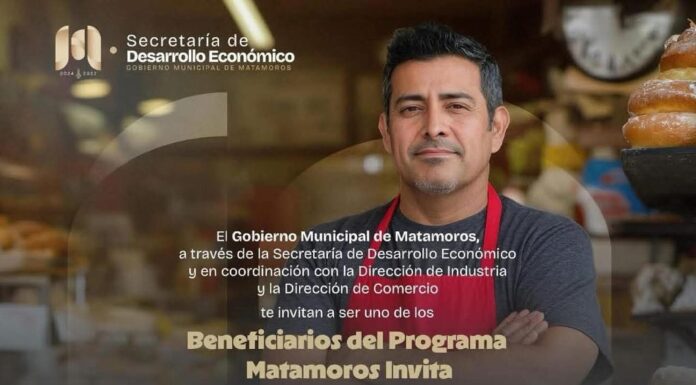 Matamoros Invita impulsa negocios y empleos locales