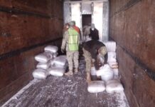 Aseguran 1.2 toneladas de metanfetamina en San Quintín