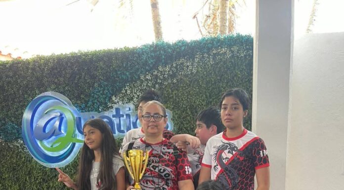 Obtiene segundo lugar equipo de natación Dragones IMD en Torneo Estatal