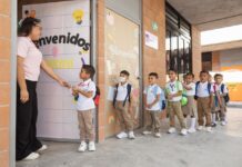 Niños de CADI Matamoros inician ciclo escolar 2025-2026