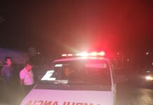 ACCIDENTE EN CAMARGO: MOTOCICLETA CAE A CANAL DE RIEGO