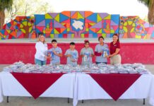 Entrega DIF-Reynosa útiles escolares a niñas, niños y adolescentes de PANNARTI