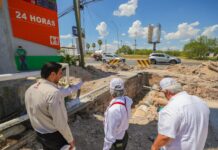 Obra hidráulica en Lomas de Jarachina mejora servicio de agua potable