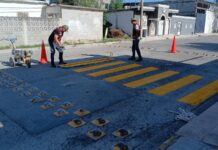 Cruces peatonales seguros refuerzan movilidad en Reynosa