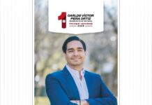 Carlos Peña Ortiz rinde cuentas en su Primer Informe