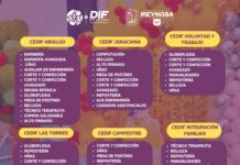 Invita DIF-Reynosa a aprovechar la oportunidad de crecimiento con talleres CEDIF