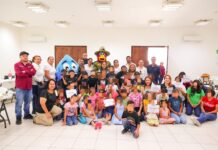 Participan Niñas y niños de Casa Hogar y CAMEF del DIF-Reynosa en talleres de Espacios Sostenibles 2030