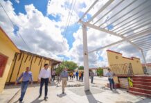 Supervisó Carlos Peña Ortiz obra escolar en Villas de Esmeralda