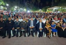 Tradición y unidad marcan Grito en Miguel Alemán