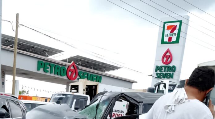 Accidente en Reynosa deja cuatro lesionados y caos vial