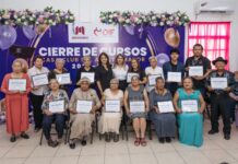 DIF Matamoros concluye talleres en la Casa Club del Adulto Mayor