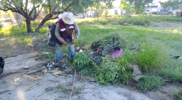 Mejora Municipio de Reynosa la plaza pública de la colonia San Pedro