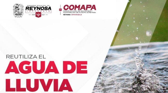 Recomienda COMAPA reutilizar agua de lluvia en actividades del hogar