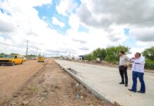 Más de 5 mil m² de concreto mejoran vialidad en Reynosa