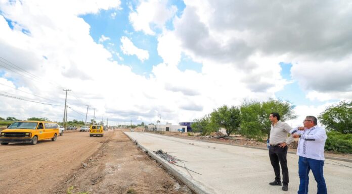 Más de 5 mil m² de concreto mejoran vialidad en Reynosa