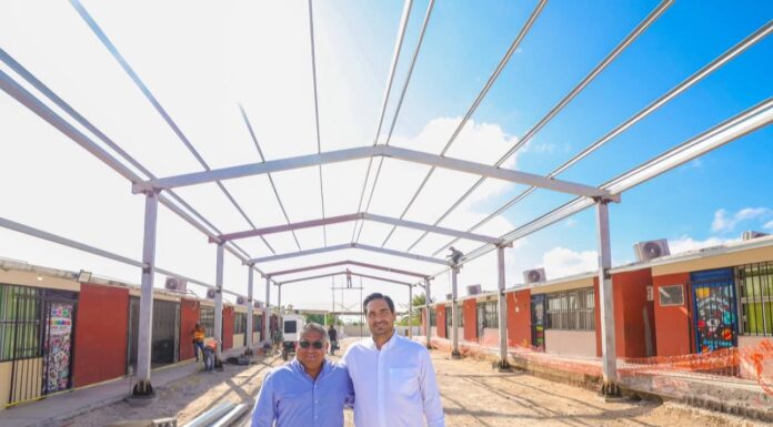 Peña Ortiz refuerza compromiso con educación en Reynosa