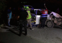 Choque frontal en Cd. Victoria deja caos y heridos