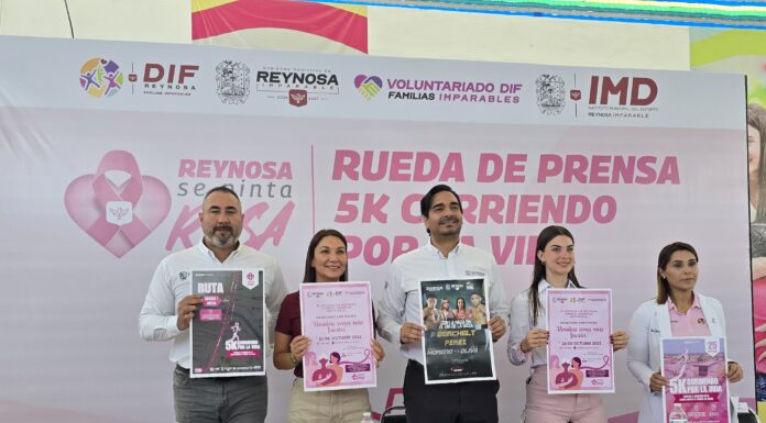 Eventos Rosas impulsan conciencia sobre cáncer de mama en Reynosa