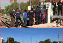 Tragedia en Reynosa: hombre pierde la vida sobre las vías del tren