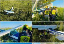 Salen vivos de milagro tras caída de avioneta en Tamaulipas