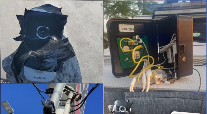 Guardia Estatal desmantela red de cámaras ilegales en Reynosa