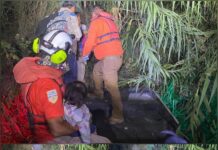 Rescatan familia guatemalteca extraviada tres días en el Río Bravo