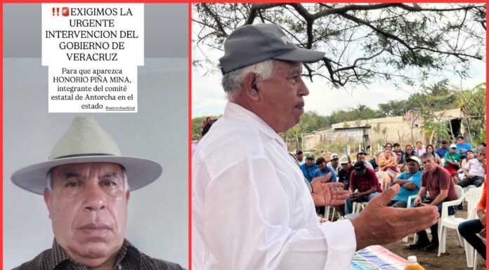 Desaparece líder antorchista en Veracruz; temen móvil político