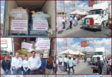 Reynosa fortalece envío de ayuda para el norte de Veracruz