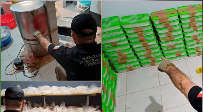 Fuerte golpe al narco en Sinaloa: aseguran 385 kilos de metanfetamina