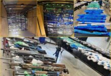 Detectan intento masivo de contrabando de armas en Estados Unidos a México