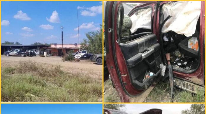 Fuerte enfrentamiento en Los Aldamas, Nuevo León