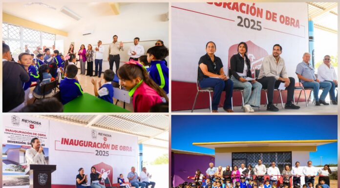 Pequeños del fraccionamiento Ventura estrenan aula moderna