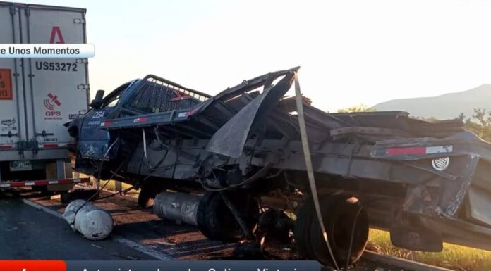 Accidente en autopista Nuevo Laredo deja un muerto; reabren circulación