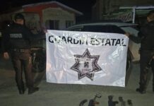 Aseguran vehículo con armas en Río Bravo