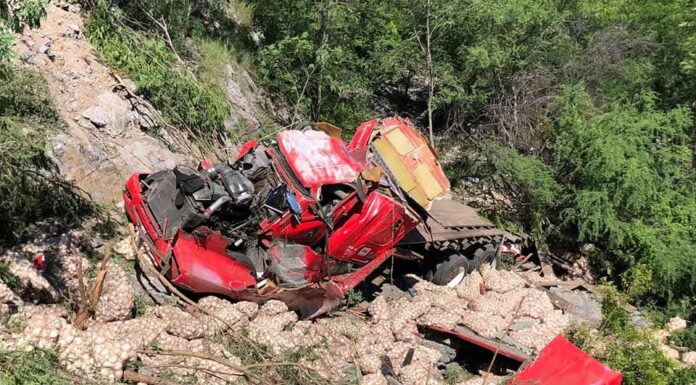 Accidente en carretera Rumbo Nuevo deja un herido grave