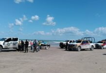 Padre desaparece en Playa Bagdad tras ser arrastrado por la corriente