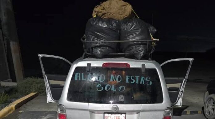 Caravana Guerreros lleva ayuda humanitaria de Reynosa a Veracruz