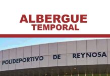 Habilitan albergue en Reynosa para familias vulnerables de la 23 de Marzo