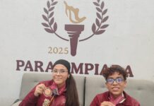 Reynosa conquista medallas en Paralimpiada Nacional 2025