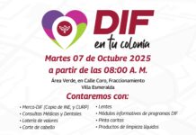 Acercará DIF-Reynosa servicios gratuitos al fraccionamiento Villa Esmeralda