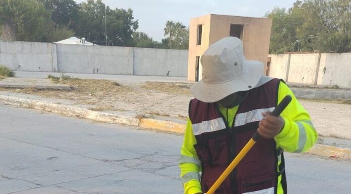 Trabaja Gobierno de Carlos Peña Ortiz en área suburbana