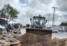 Realizó COMAPA trabajos de mantenimiento en la colonia Las Cumbres