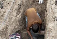 Rehabilita COMAPA red de drenaje sanitario en Lomas de Valle Alto