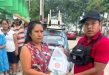 Voluntarios Delta apoya a damnificados por inundaciones en Veracruz