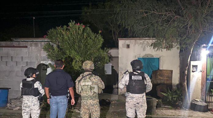 Fiscalía de Tamaulipas incauta droga y “ponchallantas” en cateo en Reynosa