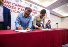 Convenio firmado por Carlos Peña Ortiz con el INEA brindará educación a más reynosenses
