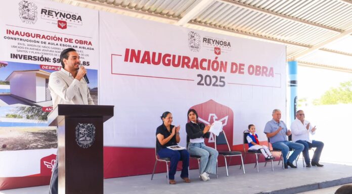 Inauguró Carlos Peña Ortiz Aula Escolar en kinder del fraccionamiento Ventura