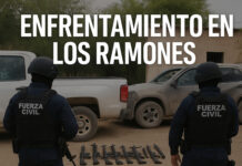 Enfrentamiento en Los Ramones deja 9 detenidos y arsenal asegurado