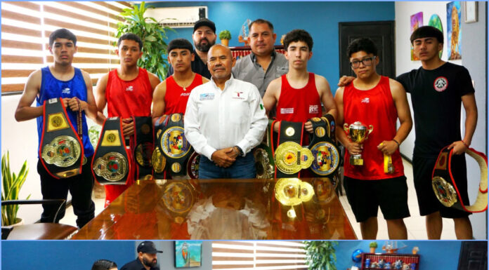Boxeadores de Miguel Alemán representan a Tamaulipas en torneo internacional